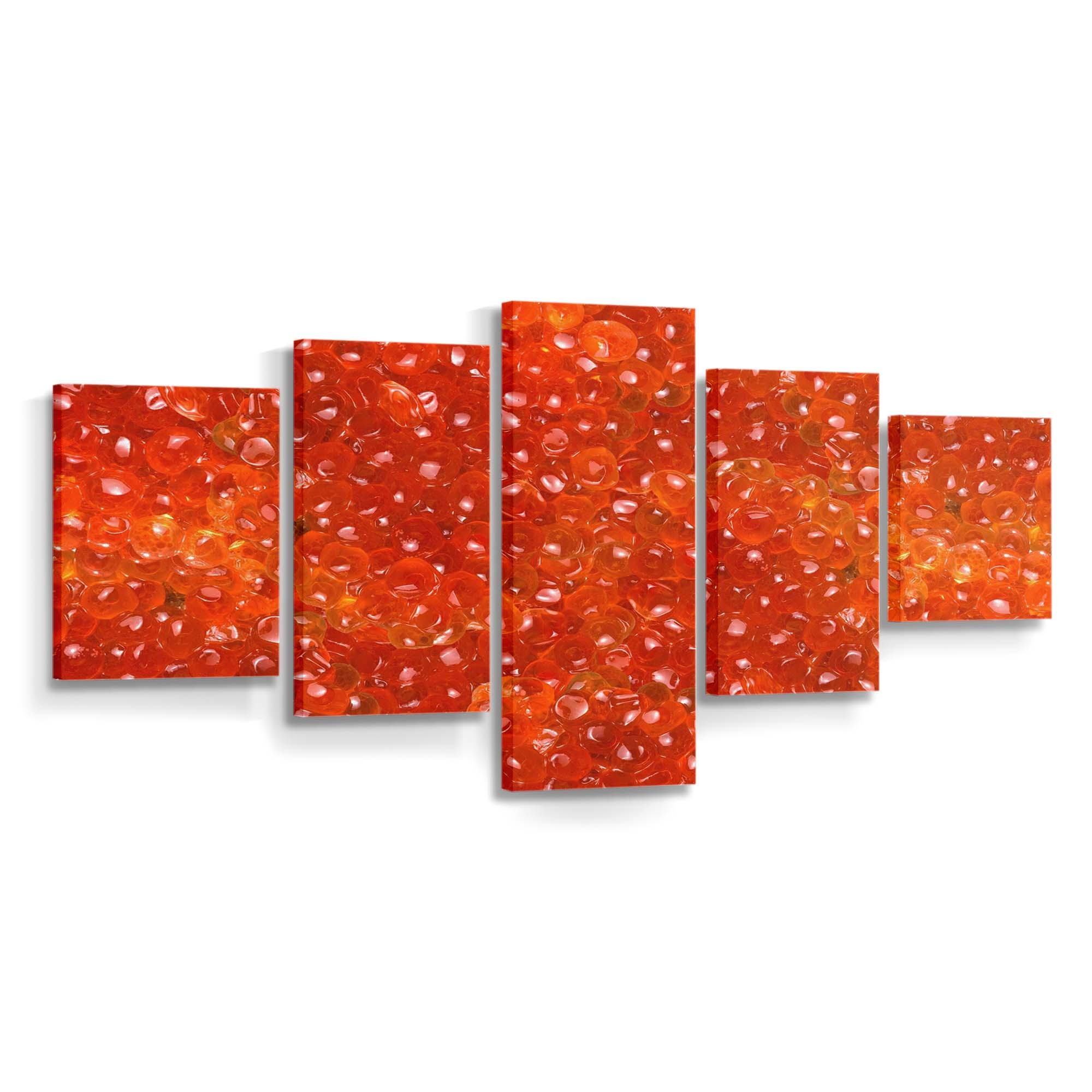 salmon caviar wallpaper